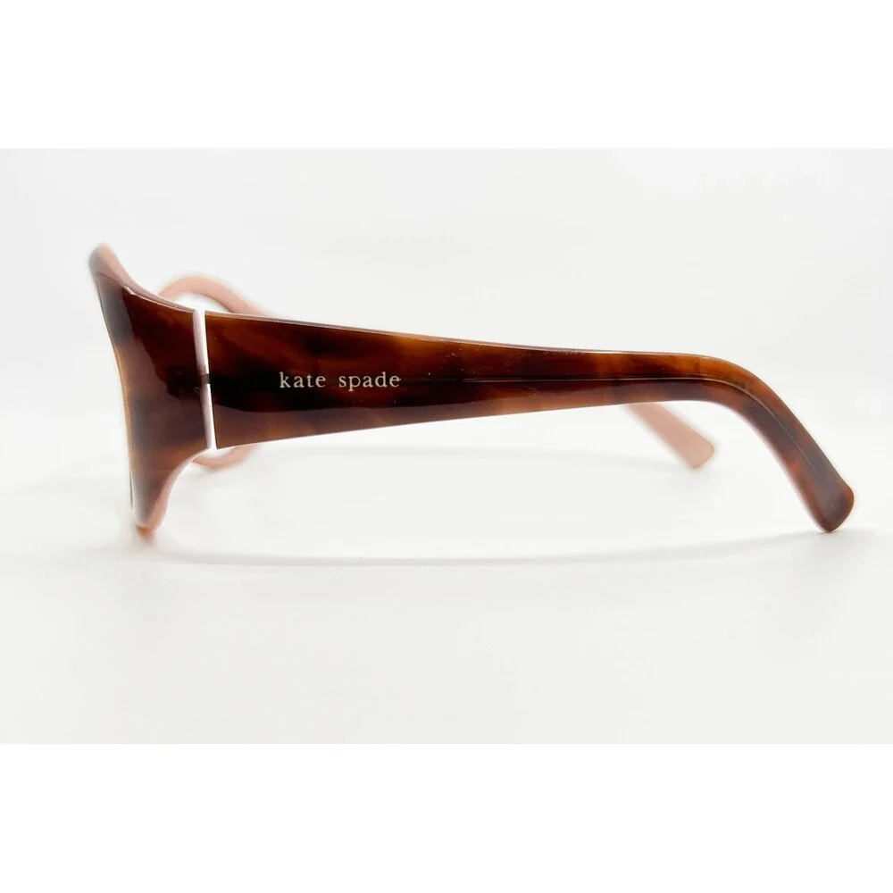 Kate Spade Eyeglasses Womens Brown Tortoise Oval Frame 42036 53-15-135